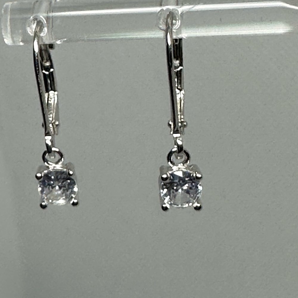 Silver color dangle Earrings